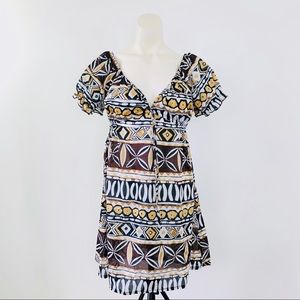 La Blanca by Rod Beattie Swim Cover Up Caftan Sz M